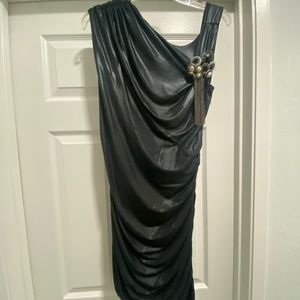 Gunmetal gray dress